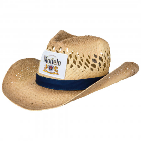 Modelo Especial Logo Straw Cowboy Hat